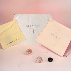 Jimmy choo Louis Vuitton Serapian DUST BAGS